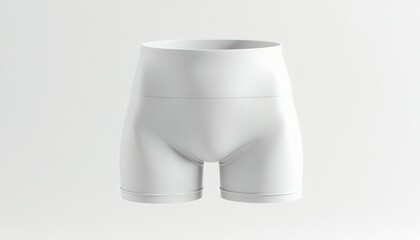 White Women's Underwear Mockup