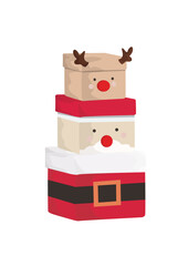 Obraz premium christmas gift box