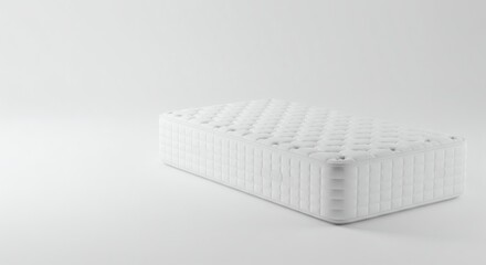 Cloud Nine Mattress White dreamscape for peaceful sleep in minimal setting.
