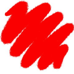 Grunge doodle brush. Drawing paint