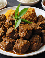 Indonesian cuisine rendang