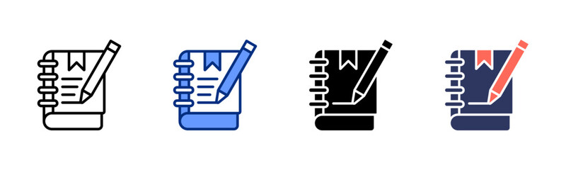 Journaling icon sheet multiple style collection