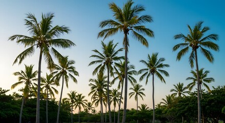 palm trees