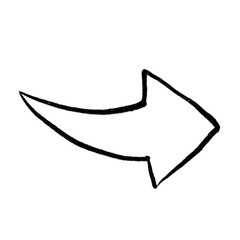 vector illustration of an arrow