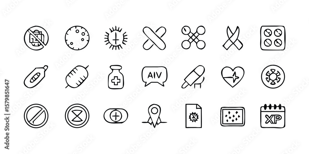 Aufkleber comprehensive vacuum cleaner line icon set 27 vector icons for cleaning and home appliances perfect 
