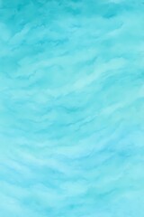 Obraz premium 시원하고 맑은 파란 물결 수채화 배경 패턴