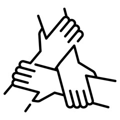 Company Culture line Icon