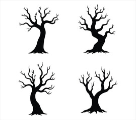 Vector Tree Without Leaves