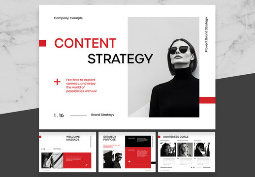 Red And Black Content Strategy