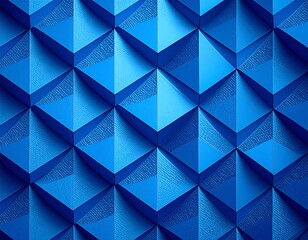 Abstract geometric pattern of interlocking triangles