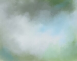 Fototapeta premium Ethereal soft blend of colors