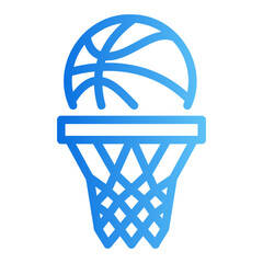 basketball Gradient icon © Sentya
