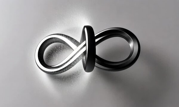 A stunning triple infinity logo animation.