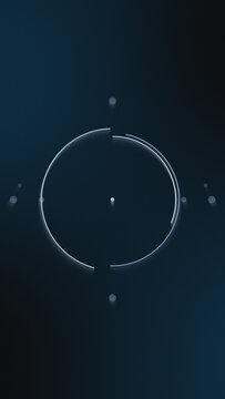 Elegant Minimal Circle-Based Logo Reveal &ndash; Vertical Format for Social Media