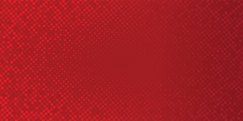 Red diagonal geometric shape with halftone