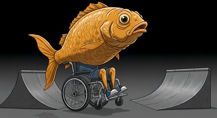 Goldfish and Wheelchair Ramp