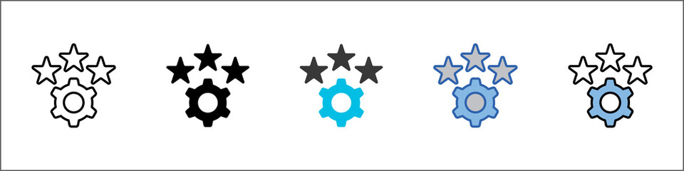 Experience Icon Pack Multistyle Illustration