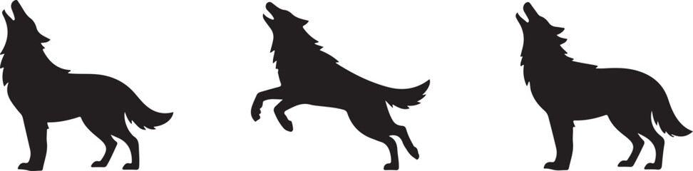 "Lone Howl: The Power of a Wolf Silhouette"
"Wild Spirit: Wolf in Shadow"
"Moonlit Predator: Silhouette of the Wild Wolf"