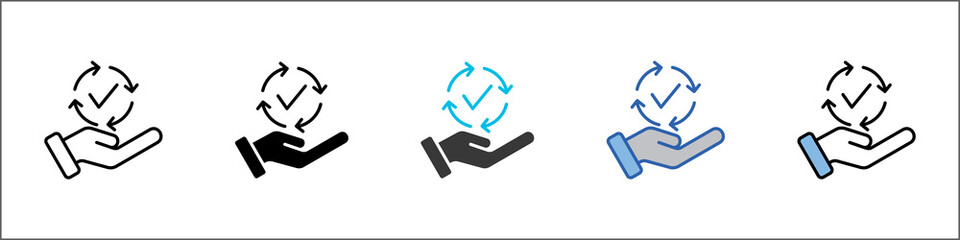 Treatment Icon Pack Multistyle Illustration