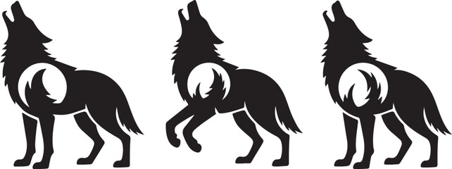 "Lone Howl: The Power of a Wolf Silhouette"
"Wild Spirit: Wolf in Shadow"
"Moonlit Predator: Silhouette of the Wild Wolf"