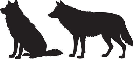 "Lone Howl: The Power of a Wolf Silhouette"
"Wild Spirit: Wolf in Shadow"
"Moonlit Predator: Silhouette of the Wild Wolf"