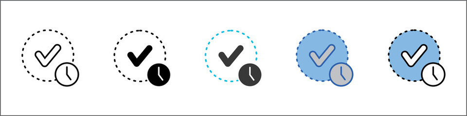 Availability Icon Pack Multistyle Illustration
