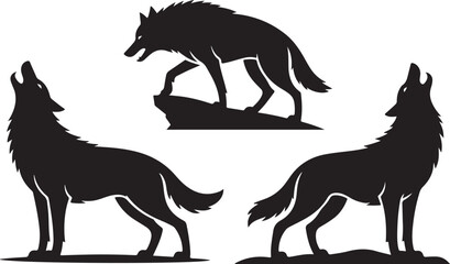 "Lone Howl: The Power of a Wolf Silhouette"
"Wild Spirit: Wolf in Shadow"
"Moonlit Predator: Silhouette of the Wild Wolf"