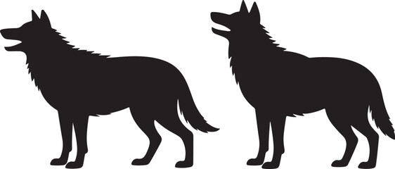 "Lone Howl: The Power of a Wolf Silhouette"
"Wild Spirit: Wolf in Shadow"
"Moonlit Predator: Silhouette of the Wild Wolf"