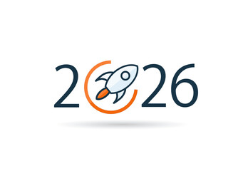 happy new year 2026 2026 with Rocket

