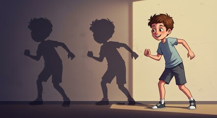 Boy Overcoming Challenges: A Journey of Self-Discovery and Growth