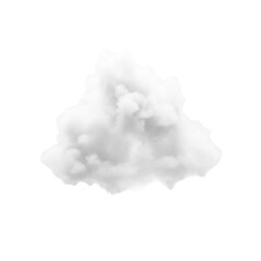 white smoke on white background