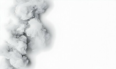 Soft Gray Smoke Background for Creative and Artistic Uses