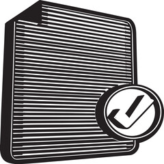 Document with Checkmark Icon