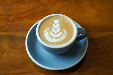 Hot Macadamia Latte, Indonesia, captured on July 13, 2025. Creamy espresso with macadamia nut milk,...