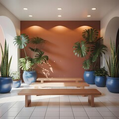Interior of living room
