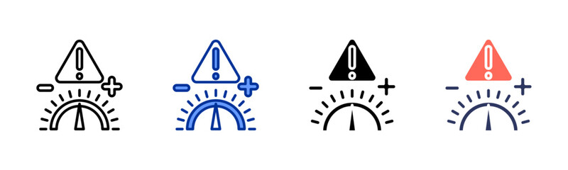 Indicator icon sheet multiple style collection
