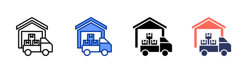 Werehouse icon sheet multiple style collection