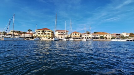 Preveza town and harbor, Greece