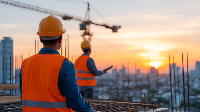 p3685236 477 Concrete pouring process at construction site during daylight hours in urban area 91673179 1