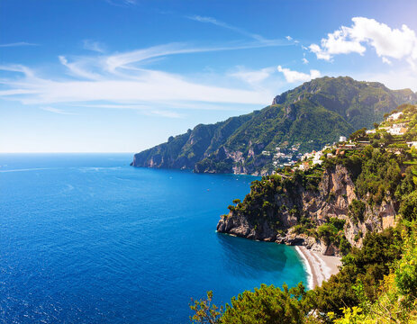 Beaulieu sur mer cote dazure france aerial sea view idyllic beauty nature
4