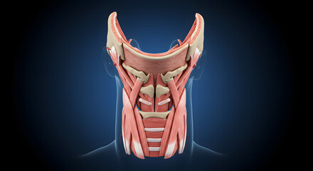Human Throat Anatomy: Detailed Pharynx & Larynx Structure
