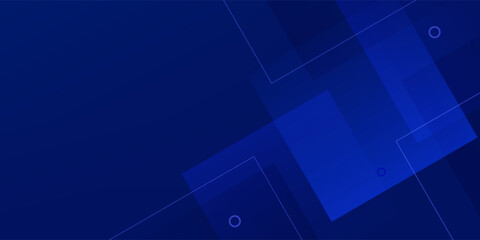 blue background with triangle shaped rectangle.