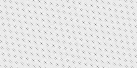 Black polka dots seamless pattern on white background. Halftone minimalist abstract wall in diagona modern arts
