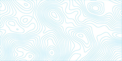 Abstract colorful contour wave lines topographic background, lines map seamless pattern, modern wallpaper texture and realistic design used for banner and posters, mountain relief geographic pattern.