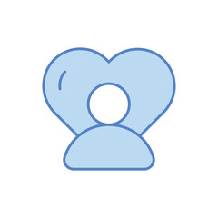 Wellness Icon Icon vector stock illustration