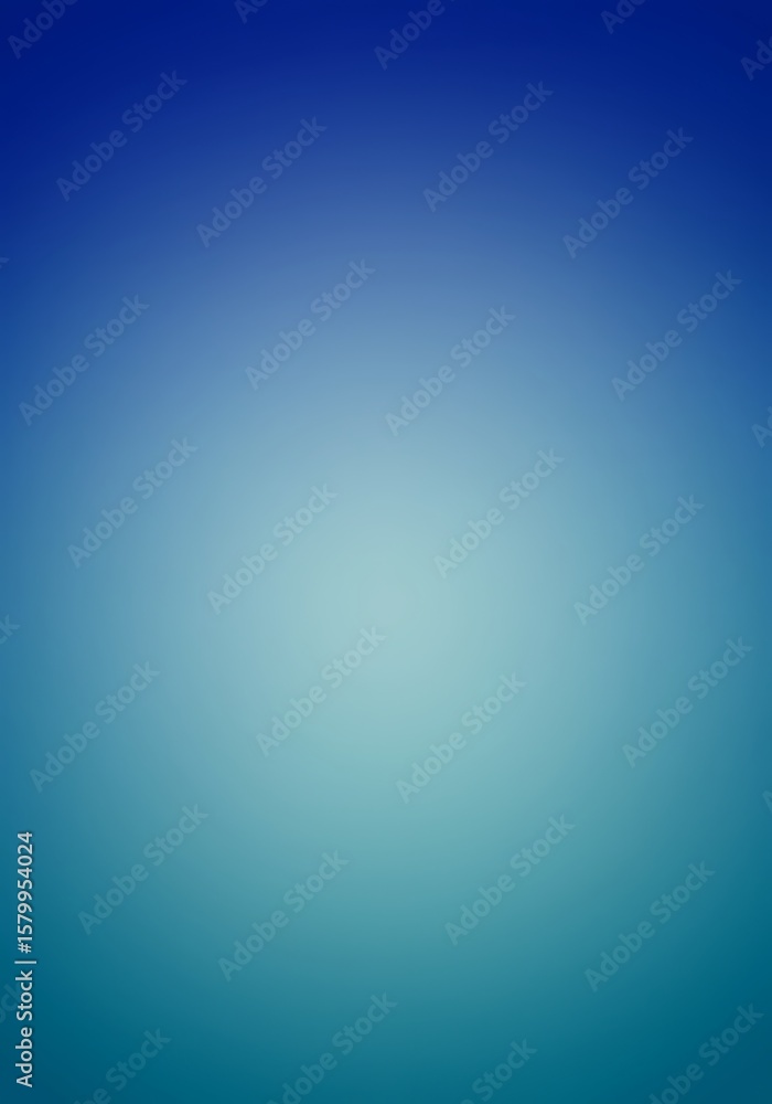 Poster vibrant yet soft, this abstract background displays a seamless color gradient from deep blue to a li
