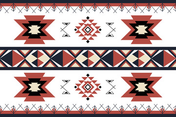 Geometric ethnic pattern design