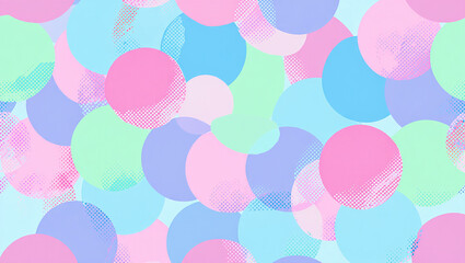 Pastel Polka Dot Party A Whimsical Delight of Soft Hues and Playful Circles for a Cheerful and Festive Ambiance