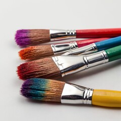 Fototapeta premium brushes and paints
