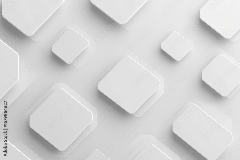 Poster squares create abstract pattern background, with creative layout theme